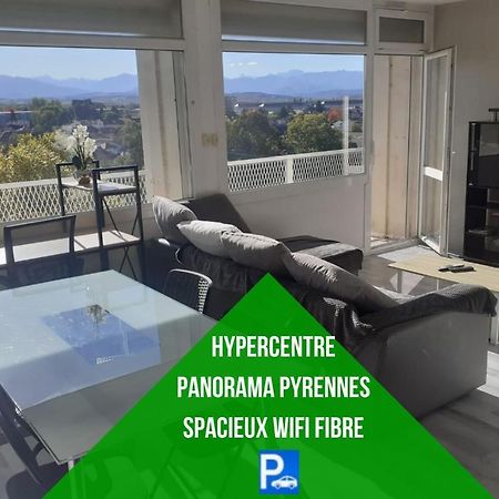 Appartamento Cap Sud - 53M2- Vue Pyrenees- Hypercentre-Parking -Wifi Fibre Tarbes Esterno foto