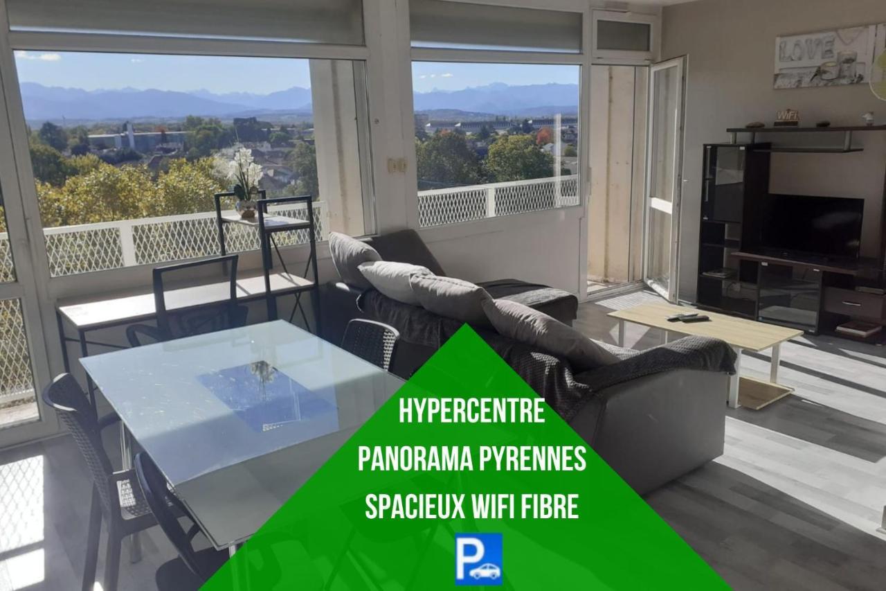 Appartamento Cap Sud - 53M2- Vue Pyrenees- Hypercentre-Parking -Wifi Fibre Tarbes Esterno foto